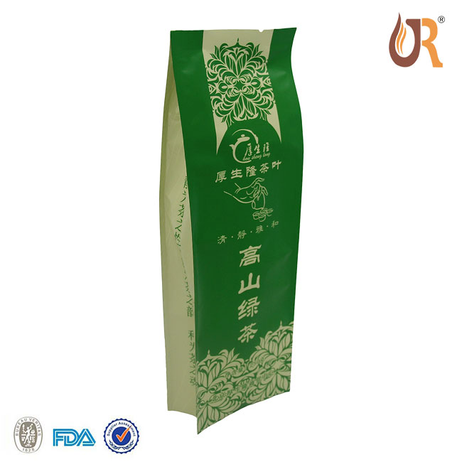 Quad Sealed Side Gusseted Tea Bag