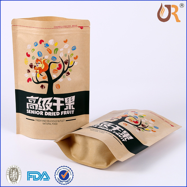 Stand Up Kraft Paper Bag