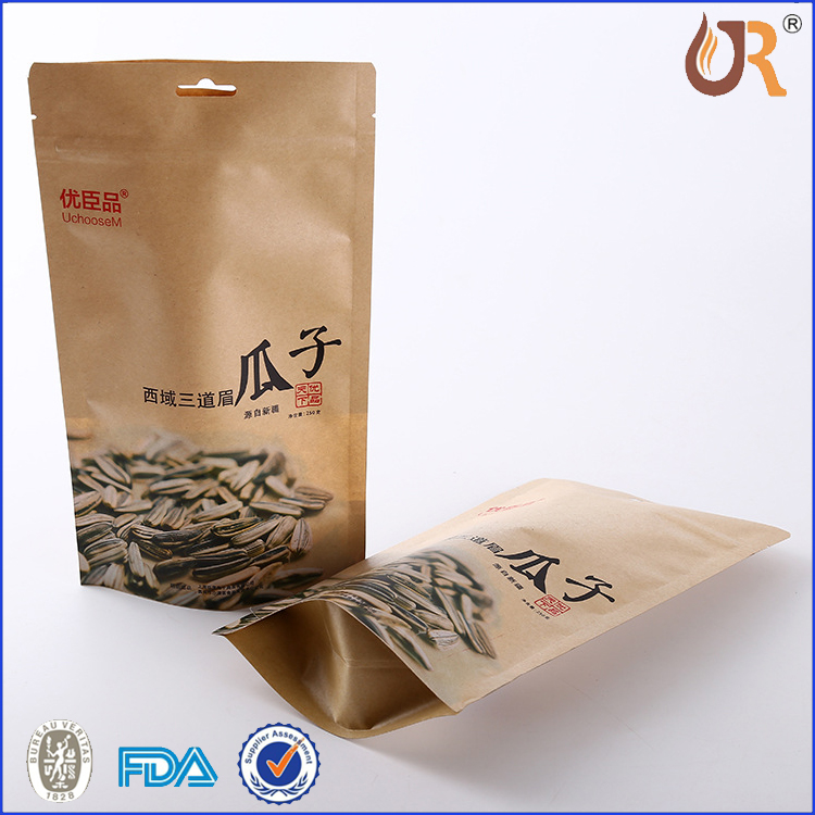 Kraft Paper Bag With Hang Hole