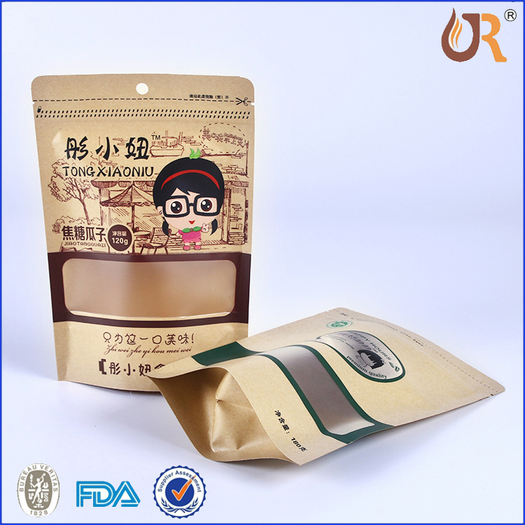 Kraft Paper Bag With Window