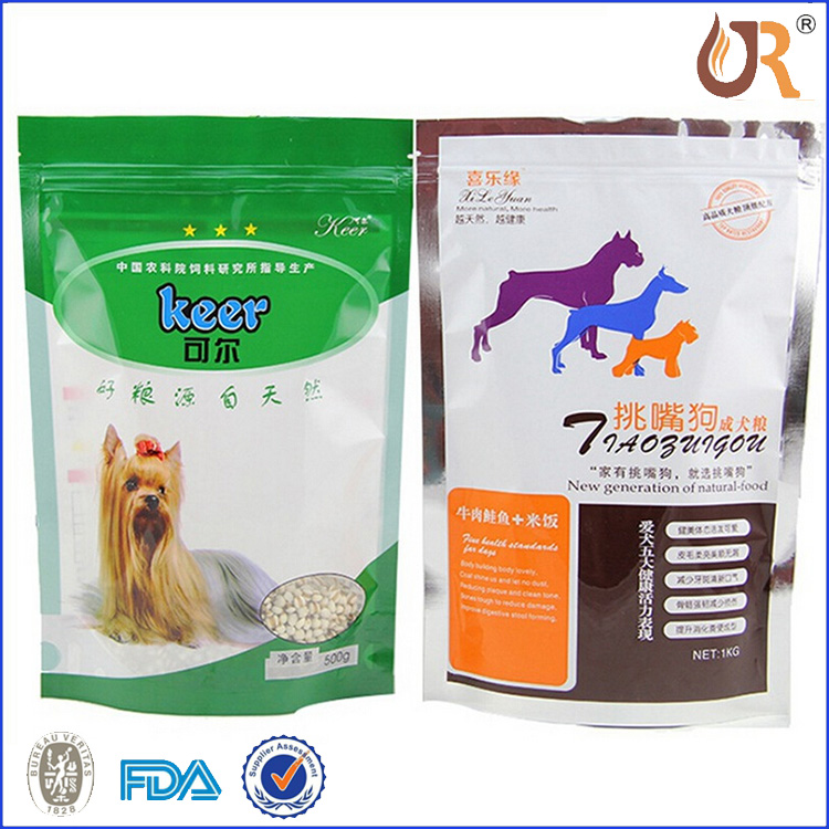 Stand Up Dog Food Bag