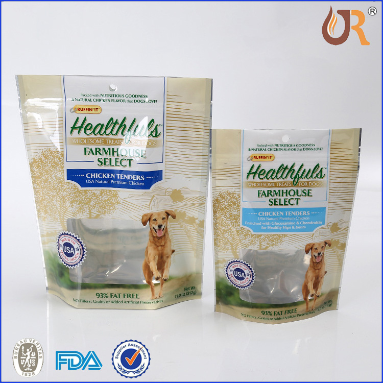 Dog Food Bag With Window