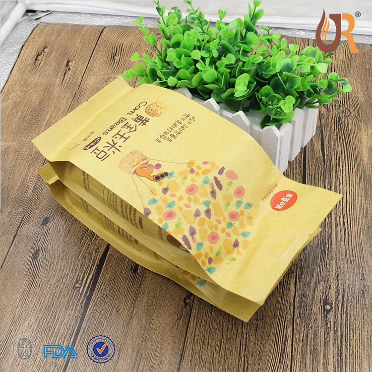 Side Gusseted Kraft Paper Bag